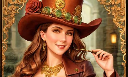 03495-1620545705-Masterpiece, absurdres, fine detail, HDR, highly detailed face, smiling, excited, steampunk_costume, a woman in a hat, steampunk - Copie.png